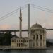 Mosque on water in Istanbul